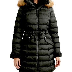 Laundry by Shelli Segal Long Down Jacket